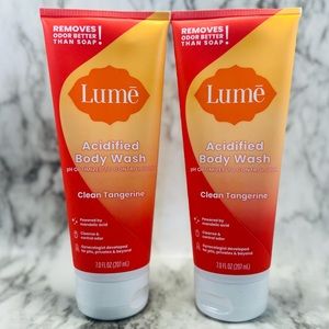 Clean Tangerine Lume Acidified Body Washes
